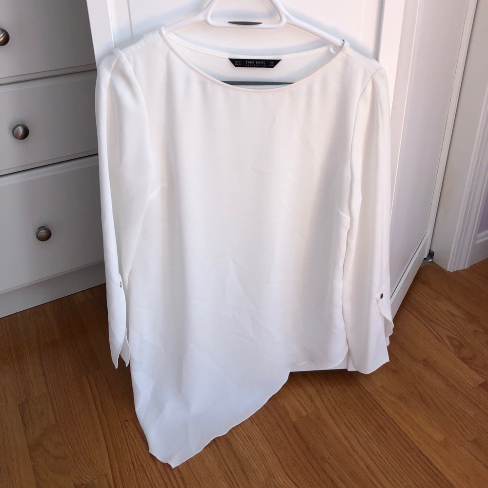White Zara Top